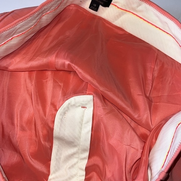 J. Crew Womens Italian Stretch Wool Tollegno 1900 Peach Business Winter Pants - Picture 11 of 14